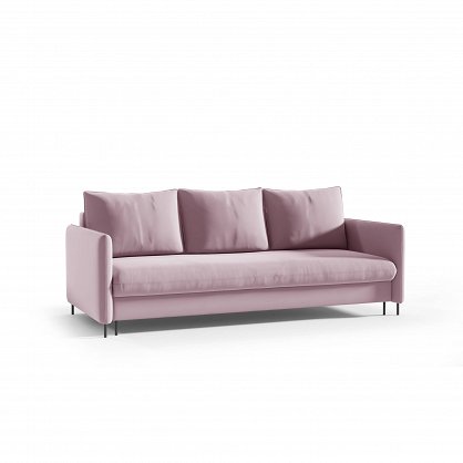 PROVO różowa sofa rozkładana