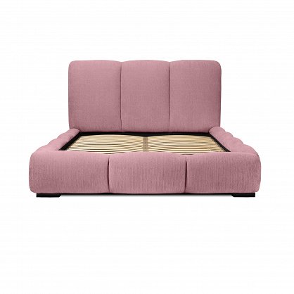 VERMONT różowe łóżko dwuosobowe