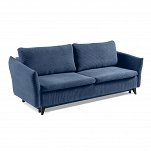 ALCAMO niebieska sofa z funkcją spania