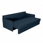GIUMRI niebieska sofa z funkcją spania