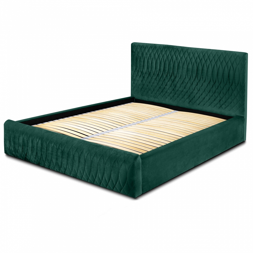 CORA zielone łóżko - CORA zielone łóżko