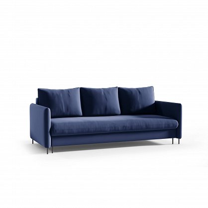 PROVO niebieska sofa rozkładana